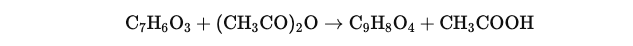 anhydride acétique_sythèse aspirine
