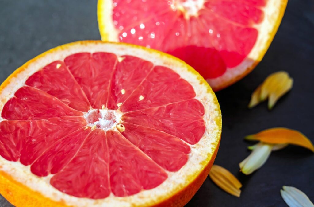 polyphénols dans le pamplemousses