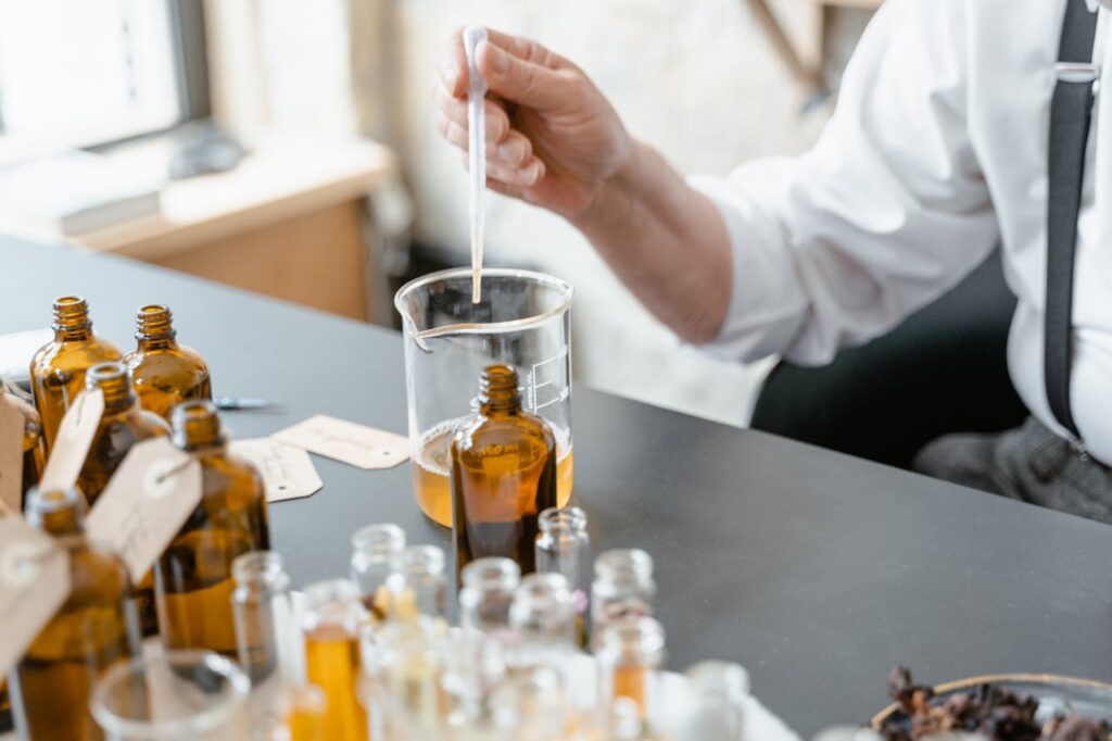 analyse cordycépine en laboratoire